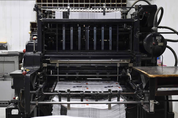moyen technique imprimeur Orta Avignon